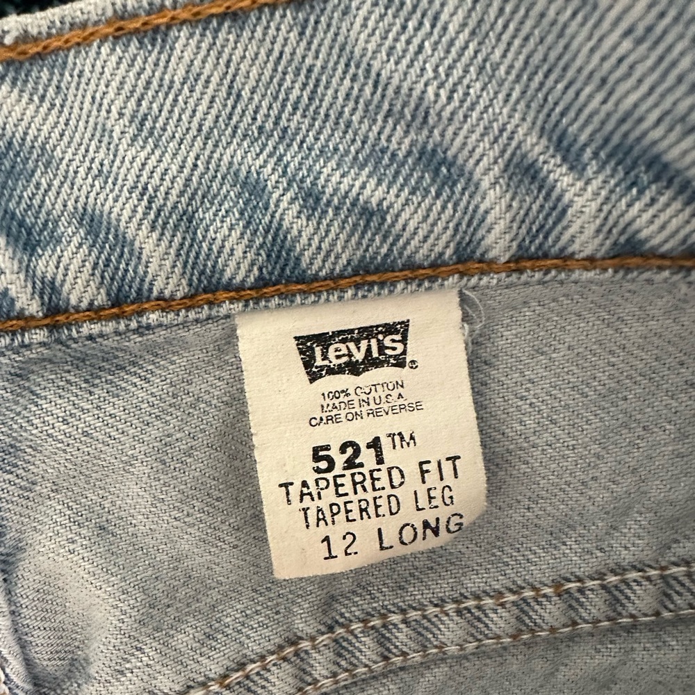 Vintage 90’s Levi’s 521 Jeans - Picture 3 of 8